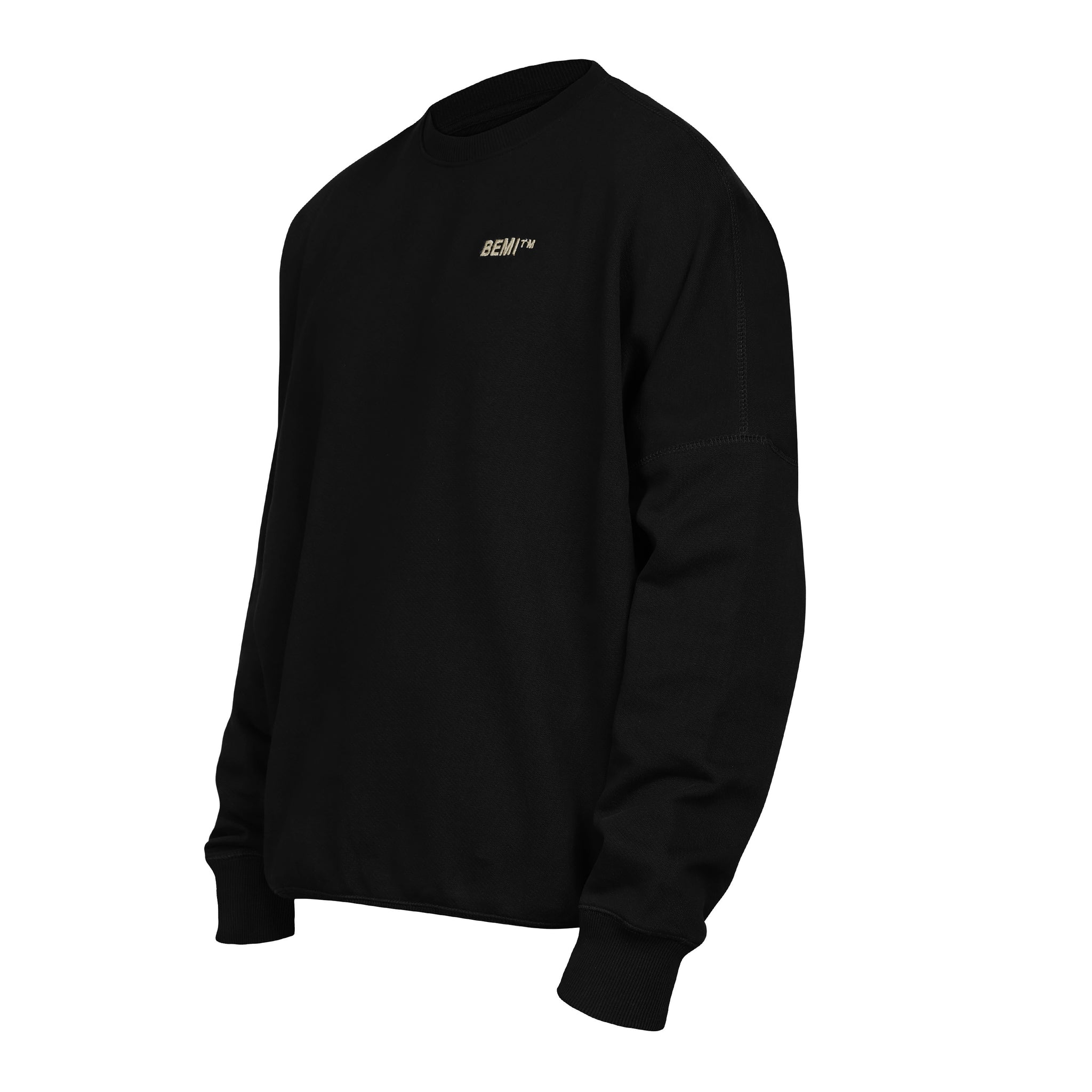 SWEATSHIRT WITH BACK PATCH PRINT